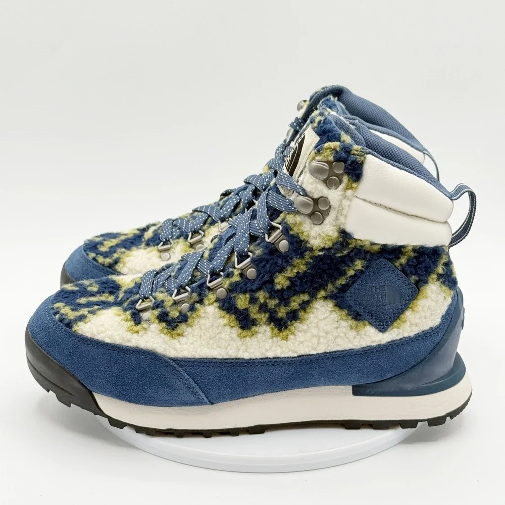 The North Face Womens Back To Berkeley IV High Pile Boot Size 8 Blue NEW